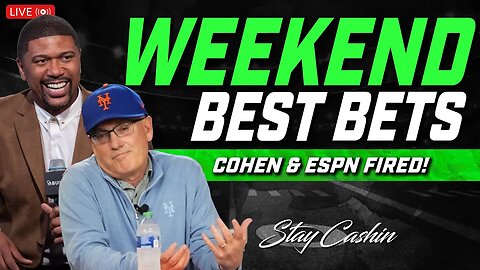 ESPN Laying Off EVERYONE | Weekend Best Picks | MLB & UFC Bets