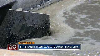 St. Pete using essential oil to combat sewage stink