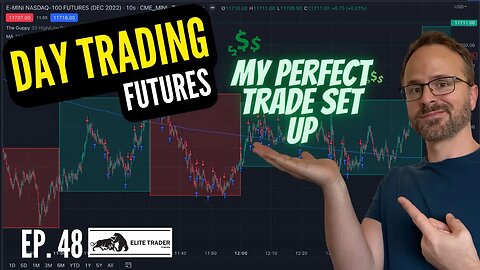 WATCH ME TRADE | Perfect Trade Setup | Day Trading Futures Nasdaq Stocks Commodities