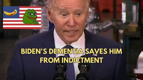 Biden's Dementia Saves Him From Indictment in Classified Docs Probe