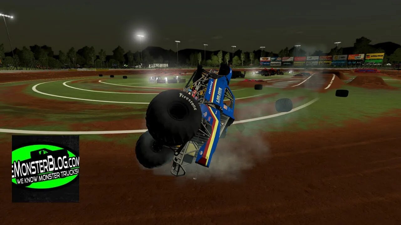 The Dirt Track at Charlotte 2018 BeamNG.Drive Monster Jam  #BeamNGDriveMonsterJam