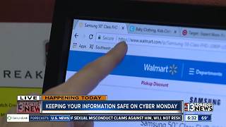 Safety on Cyber Monday