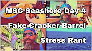 MSC Seashore | Day 4 | Stressful Situation | Buffet Breakfast