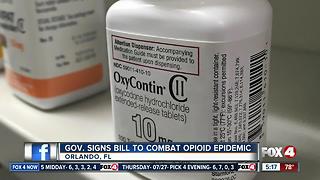 Gov. Scott signs bill to combat opioid epidemic