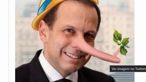 Doria é chamado de mentiroso e de pinoquio nas redes sociais