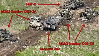 BREAKING NEWS: UKRAINE COUNTER OFFENSIVE COLLASPES AS RUSSIA TAKES OUT LEOPARD TANKS & US ARMOR