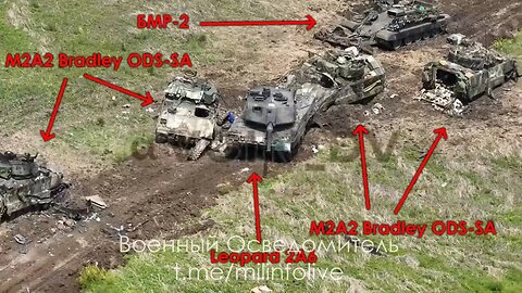 BREAKING NEWS: UKRAINE COUNTER OFFENSIVE COLLASPES AS RUSSIA TAKES OUT LEOPARD TANKS & US ARMOR