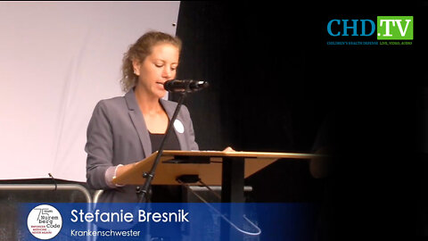 Stefanie Bresnik Speech at Nuremberg 75