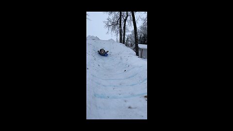 Watch THIS Family Sledding Hill Being Built in 2023...It's TOO Crazy! 🤯