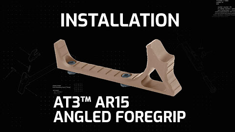 How To Install AR-15 Angled Foregrips | AR-15 Quick Tips