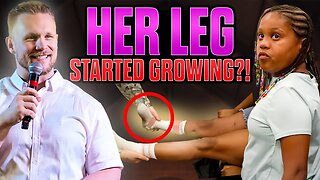 Her LEG Began To GROW Just By God's Word?!