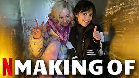 Making Of WEDNESDAY - Best Of Behind The Scenes & On Set Bloopers With Jenna Ortega | Netflix