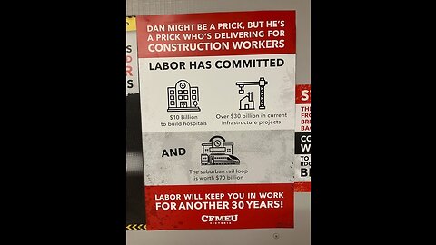 Unions: Even if you hate Dan, still vote Labor.