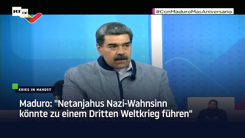 Maduro: "Was würden die USA tun, wenn ein Land ihre Botschaft angreift?"