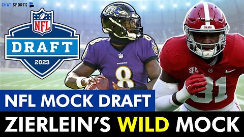 WILD 2023 NFL Mock Draft From Lance Zierlein Of NFL Network