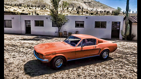 1968 Mustang GT 2+2 Fastback. A 4 speed slippery thing. Man, there is a lotta maniacs.