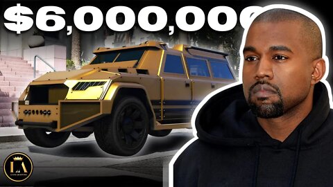 Kanye West's 6 Most Expensive Cars