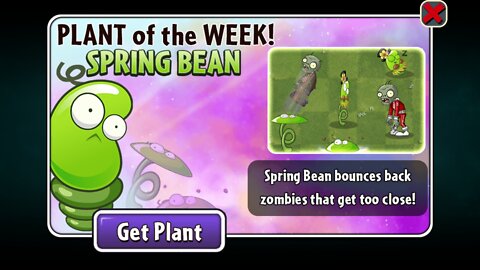 Plants vs Zombies 2 - Penny's Pursuit - Zomboss - Spring Bean - October 2022