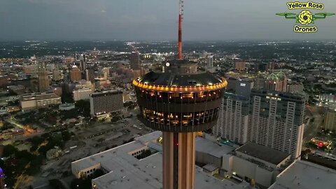 911 Memorial Climb San Antonio 2022 - Never Forget - A Drone View