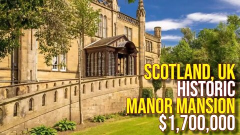 InSide $1,700,000 Scotland Manor Home