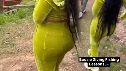 Boosie giving out fishing lessons