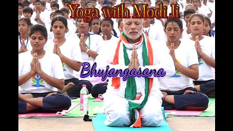 Yoga with Modi Bhujangasana Hindi