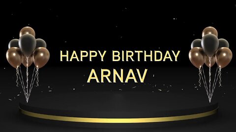 Wish you a very Happy Birthday Arnav