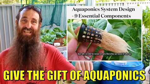 Aquaponics Beginners Guide - Give the Gift of Aquaponics