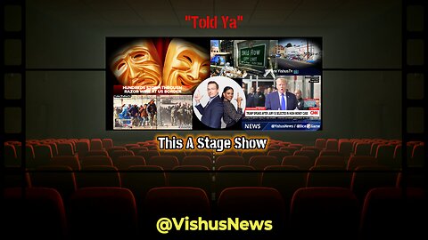 "Told Ya" This Is A Stage 🎬 Show... #VishusTv 📺