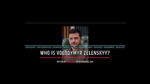 Who Is Volodymyr Zelenskyy?