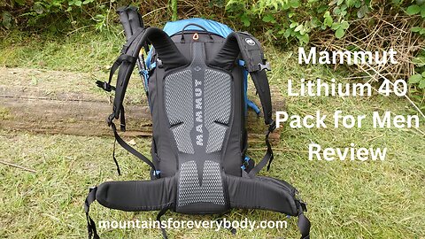 Mammut Lithium 40 Pack for Men Review