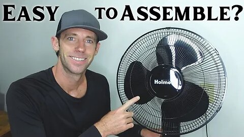 HOLMES 16" Digital Stand Fan (ASSEMBLY and FULL DEMO + REVIEW!)