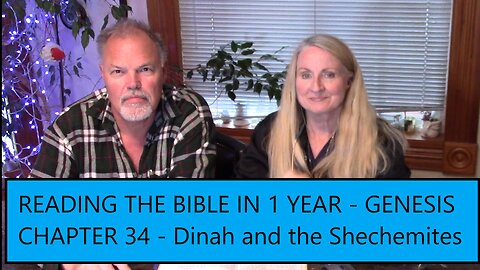 Reading the Bible in 1 Year Genesis Chapter 34