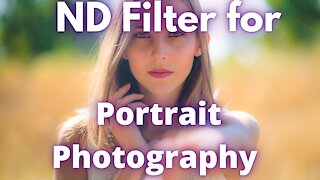 Why Every Portrait Photographer Needs an ND Filter: With the Sony A7 K&F Concept Variable ND Filter