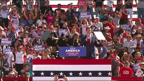 Blake Masters Remarks at Save America Rally in Mesa, AZ - 10/9/22