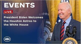 President Biden Welcomes the Houston Astros to the White House