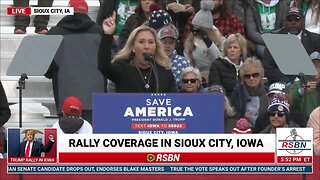 Marjorie Taylor Greene Speech: Save America Rally in Sioux City, IA - 11/3/22