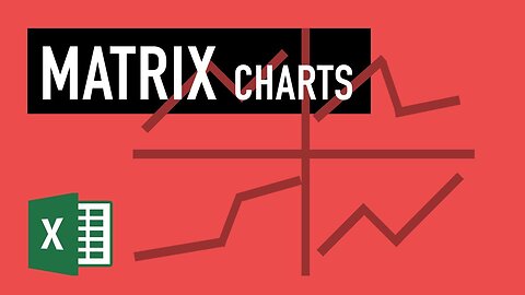 Excel Charts: Matrix or Excel Panel Charts - Showing many variables at once