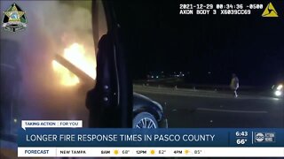 Longer fire response times in Pasco County