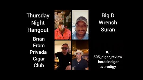 Thursday Night Hangout with Brian of @Privada Cigar Club (IG Live Show)