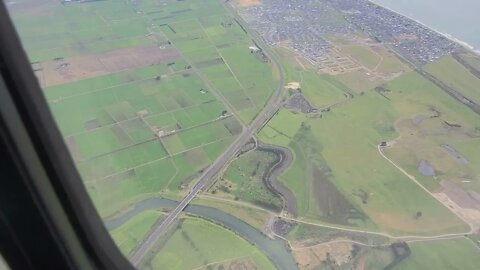 Chch to Tauranga by plane, Highlights along the route.