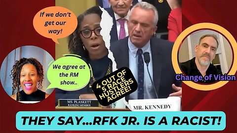 So now RFK Jr. is a racist....according to the race hustlers!