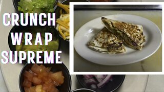 Delicious Crunch Wrap Supreme