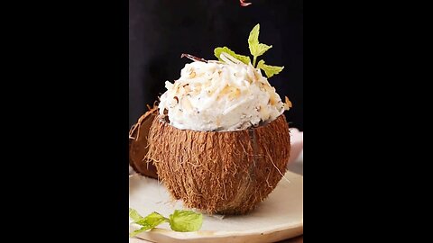 Natural Tender Coconut Ice cream Recipe | बहुत ही कम समान से तैयार होने वाली