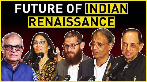 Future of Indian Renaissance, strategic discussion at Rajiv Malhotra's house