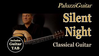 Silent Night Classical Guitar Lesson [Christmas Acoustic Songs]