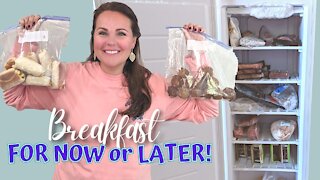 EASY BREAKFAST FREEZER MEALS | BREAKFAST IDEAS | AMBER AT HOME