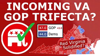 RED VIRGINIA INCOMING! - GOP BEAT Dems at Own Game in Early Vote (So Far), May Flip State Senate