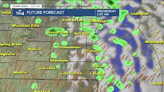 Tuesday night temperatures in the 50s