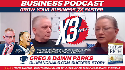 Business | Learn How Clay Clark Coached Greg & Dawn's GlueAndNails.com Into TRIPLING the Size of Their Business By Implementing Clay's Proven Accounting, Marketing, & Hiring Systems "You Could Not Possibly Spend Better Money."